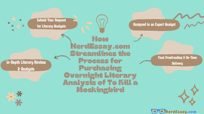 Purchase Overnight Literary Analysis of To Kill a Mockingbird – Expertly Written, 100% Original, and Delivered On Time